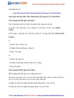 Tải Soạn Văn 6 Bài: Thực hành tiếng Việt trang 24, 25 Tập 1 - Cánh Diều