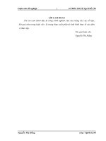 (Luận văn học viện tài chính) hoàn thiện quy trình kiểm toán khoản mục TSCĐ trong kiểm toán BCTC do công ty TNHH kiểm toán ui thực hiện 