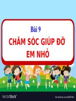 BÀI GIẢNG PP đạo đức lớp 1 ( kết nối TRI THỨC với CUỘC SỐNG ) bài 9 