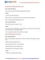 Tải Giải sách giáo khoa Đạo Đức lớp 4 Bài 1: Trung thực trong học tập