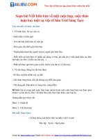 Tải Soạn Văn 6 Bài: Viết biên bản về một cuộc họp, cuộc thảo luận hay một vụ việc Tập 2 - Chân Trời...