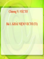  GA toan 10 CTST bai 1 c5 dinh nghia vecto 