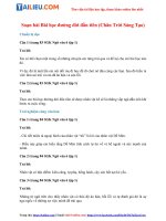 Tải Soạn Văn 6 Bài: Bài học đường đời đầu tiên Tập 1 - Chân Trời Sáng Tạo