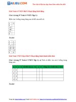 Tải Giải Bài 9: Quy tắc dấu ngoặc Toán VNEN lớp 6