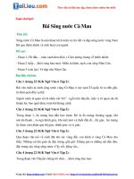 Tải Hướng dẫn soạn văn 6 Sông nước Cà Mau (Ngắn gọn)