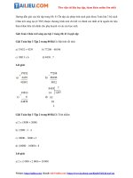 Tải Giải Toán 3 Ôn tập các phép tính trang 80, 81 Chân trời sáng tạo