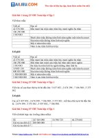 Tải Giải VBT Toán lớp 4 trang 15 Tập 1 bài 1, 2, 3, 4 đầy đủ