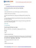 Tải Soạn Văn 6 Bài: Ca dao Việt Nam Tập 1 - Cánh Diều