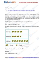 Tải Giải bài tập Toán lớp 6 Bài tập cuối chương 4 Chân trời sáng tạo