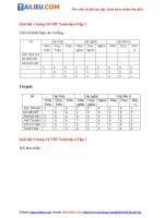 Tải Giải VBT Toán lớp 4 trang 14 Tập 1 bài 1, 2, 3, 4 chính xác