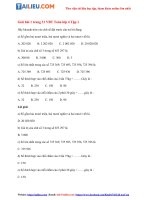 Tải Giải VBT Toán lớp 4 trang 31, 32 Tập 1 bài 1, 2, 3 đầy đủ