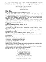 ĐỀ CƯƠNG ôn CUỐI kì i   văn 6 (21 22) 