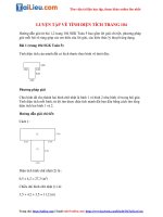 Tải Giải Toán lớp 5 Luyện tập về tính diện tích trang 104 (chi tiết nhất)