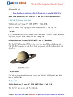 Tải Giải Khoa học tự nhiên 6 Bài 35: Hệ mặt trời và ngân hà - Cánh Diều