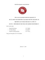 (Tiểu luận FTU) PHÂN TÍCH hợp ĐỒNG GIAO DỊCH THƯƠNG mại QUỐC tế hợp ĐỒNG XUẤT KHẨU bột QUẾ của CÔNG TY SEN INC – PROVIDER OF THE WILD AND FARMED FOOD PRODUCT 