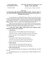 BÁO CÁO V/v kết thực chiến dịch Giao thông nông thôn - Thủy lợi Bảo vệ môi trường nông thôn 06 tháng đầu năm 2022 phương hướng nhiệm vụ 06 tháng cuối năm 2022