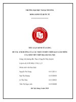 tiểu luận kinh tế lượng ảnh hưởng của các nhân tố đến thời gian làm thêm của sinh viên trên địa bàn hà nội 