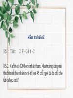 Bài 8 quan hệ chia hết và tính chất (t1) 