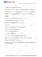 Giải toán lớp 10 SGK tập 1 trang 7 chính xác nhất file word 