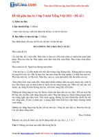 Tải 2 Bộ đề thi Tiếng Việt lớp 5 giữa học kì 1 2021 - Phần 1 (Có đáp án)