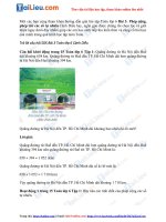 Tải Giải bài tập Toán lớp 6 Bài 3: Phép cộng, phép trừ các số tự nhiên Cánh Diều