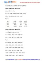 Tải Giải Bài 21: Luyện tập Toán VNEN lớp 4 (ngắn gọn)