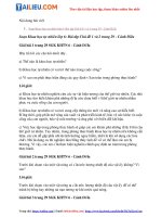 Tải [Cánh Diều] Giải Khoa học tự nhiên 6: Bài tập Chủ đề 1 và 2 trang 29