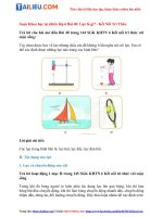 Tải [Kết Nối Tri Thức] Giải Khoa học tự nhiên 6 Bài 40: Lực là gì?