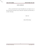 (Luận văn học viện tài chính) hoàn thiện quy trình kiểm toán khoản mục tài sản cố định trong kiểm toán báo cáo tài chính tại chi nhánh công ty TNHH kiểm toán và tư vấn ac  hà nội 