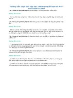 huong dan soan bai tap nhung nguoi ban tot a ri on va dan ca heo 