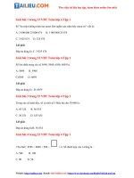 Tải Giải VBT Toán lớp 4 trang 33, 34 Tập 1 đầy đủ