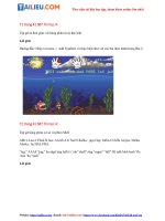 Tải Giải SBT Tin học 4 Bài 3: Sử dụng phím Shift (Quyển 2) đầy đủ nhất