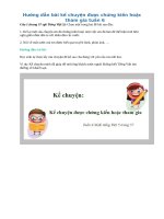 huong dan bai ke chuyen duoc chung kien hoac tham gia tuan 6 