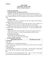 giáo án công nghệ lớp 3 kết nối tri thức cv 2345 tuan 30 