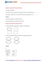 Tải Giải VBT Toán lớp 4 trang  5 Tập 2 bài 1, 2, 3, 4 đầy đủ