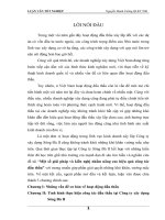 (Luận văn học viện tài chính) thực hiện công tác đấu thầu tại công ty xây dựng sông đà II 