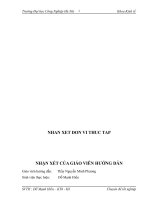 (Luận văn học viện tài chính) hoàn thiện công tác kế toán tập hợp chi phí sản xuất và tính giá thành sản phẩm tại công ty TNHH tân hùng cường 