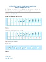 huong dan cach giai va dap an bai tap trang 89 sach giao khoa toan lop 1 