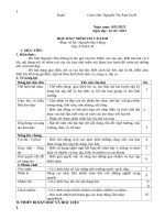 giáo án lớp 6 kì 2 kết nối tri thức theo 5512 