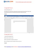 Tải Giải SBT Tin học 4 Bài 4: Ôn luyện gõ (Quyển 2) đầy đủ nhất