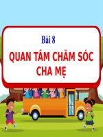 BÀI GIẢNG PP đạo đức lớp 1 ( kết nối TRI THỨC với CUỘC SỐNG ) bài 8 