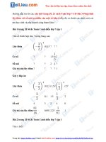Tải Giải Bài 3: Phép tính lũy thừa với số mũ tự nhiên của một số hữu tỉ trang 20, 21 Toán lớp 7 Cánh...
