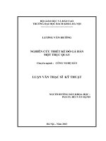 Nghiên cứu thiết kế đồ gá hàn một trục quay 