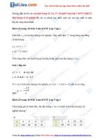 Tải Giải Bài 23: Đại lượng tỉ lệ nghịch trang 15, 16, 17, 18 Toán lớp 7 Kết nối tri thức