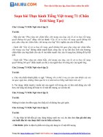 Tải Soạn Văn 6 Bài: Thực hành Tiếng Việt trang 71 Tập 2 - Chân Trời Sáng Tạo