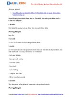 Tải Giải Khoa học tự nhiên 6 Bài 34: Tìm hiểu sinh vật ngoài thiên nhiên - Chân trời sáng tạo