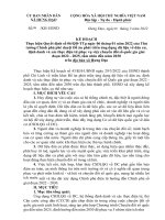 Đề án phát triển ứng dụng liệu dân cư, định danh xác thực điện tử phục vụ việc chuyển đổi số quốc gia giai đoạn 2022 - 2025, tầm nhìn đến năm 2030 địa bàn xã Hưng Đạo