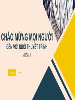 CHỦ đề THUYẾT TRÌNH CÔNG NGHỆ SINH học TRONG cải TIẾN GIỐNG ĐỘNG vật 