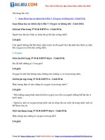 Tải [Cánh Diều] Giải Khoa học tự nhiên 6 Bài 7: Oxygen và không khí