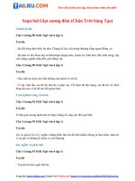 Tải Soạn Văn 6 Bài: Giọt sương đêm Tập 1 - Chân Trời Sáng Tạo